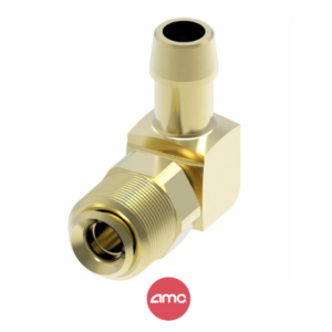 Field Attachable Fitting - 057 'B' Series - Male UNF x Reusable Hose End - 90° Elbow