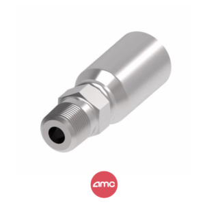 Everflex 'E' Series Crimp Fitting - Male Pipe - Straight