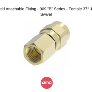 Field Attachable Fitting - 009 "B" Series - Female 37° JIC Swivel