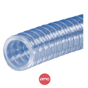 K7160 Series | Standard Wall PVC | 100ft Length Food & Beverage Vacuum/Transfer Hose-Material Handling Hose